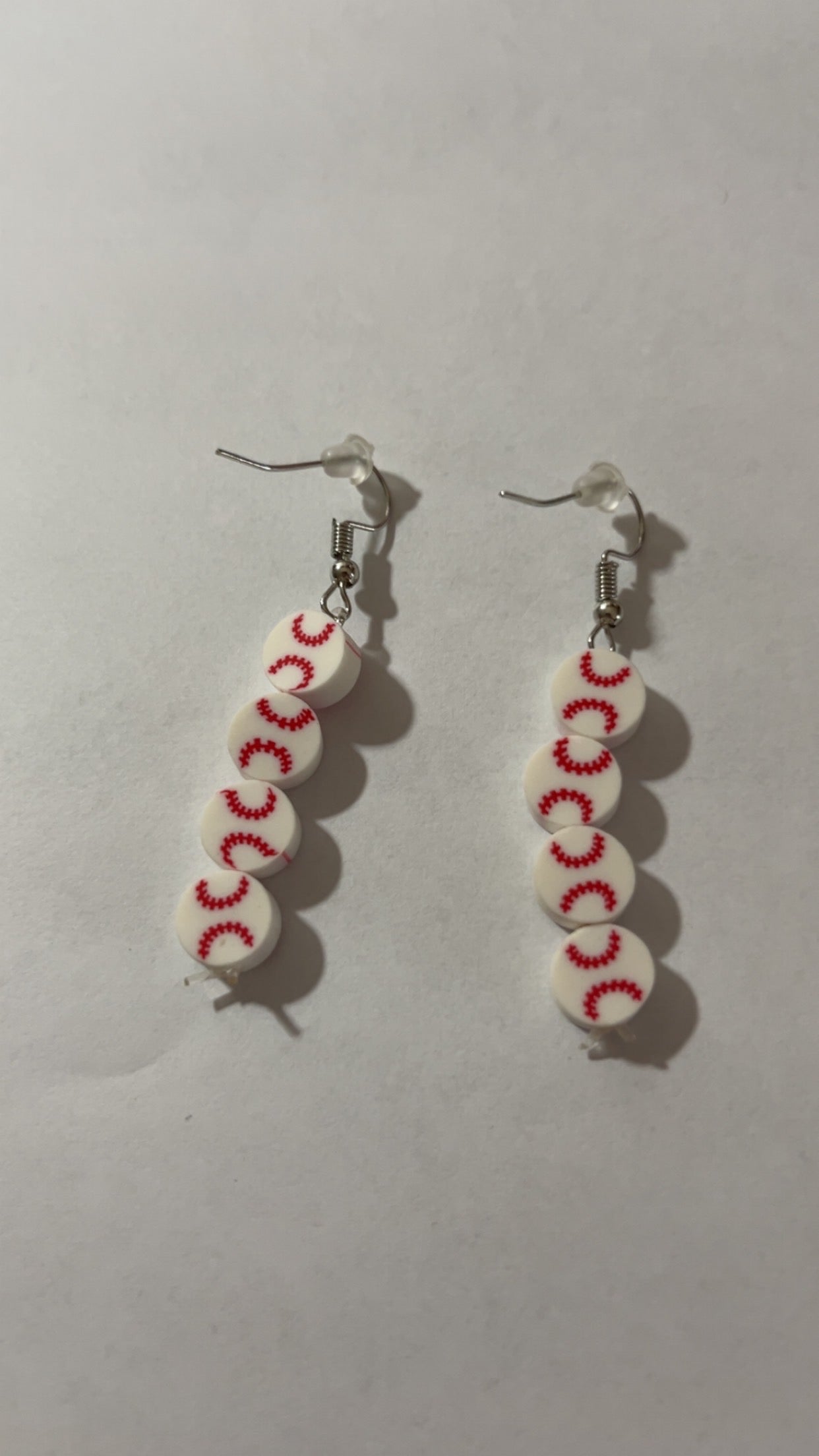 BaseBall Charm Earings